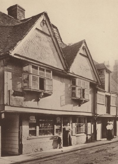 I North Lane, Canterbury, Kent (s/h-bilde) av William Galsworthy Davie