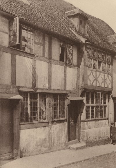 I West Street, Rye, Sussex (s/h-bilde) av William Galsworthy Davie