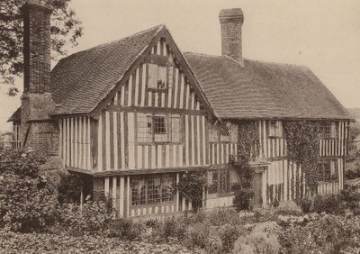 Strean Farm, Sedlescombe, Sussex (s/h-bilde) av William Galsworthy Davie