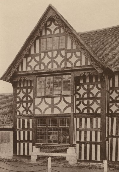 «Midthuset», Mayfield, Sussex, datert 1575 (s/h-foto) av William Galsworthy Davie