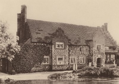 Postkontoret, Wickhambreaux, Kent (s/h-bilde) av William Galsworthy Davie