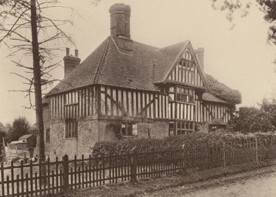 Barlindgård, nær Beckley og Northiam, Sussex (s/h-bilde) av William Galsworthy Davie