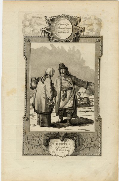 Moskovittenes vaner, ca 1730 av William Grainger