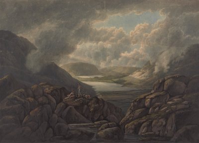 Utsikt over innsjøene Buttermere og Crummock Water av William Green