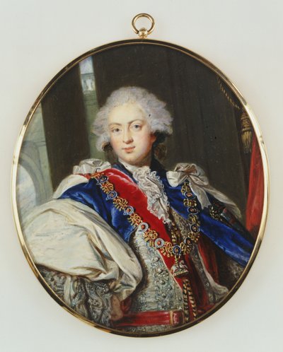 H.R.H. Frederick, Duke Of York, Three Quarter Length, Full Face, Iført Regalia Of The Order Of The Garter av William Grimaldi