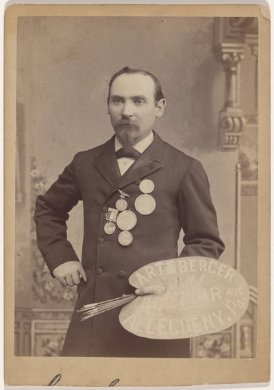Portrett av en mann, tidlig på 1900-tallet (foto) av William H. Artzberger