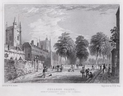College Green, med St Augustine