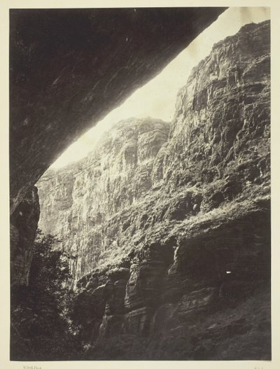 Canon of Kanab Wash, Colorado River, Looking South, 1872. av William H. Bell