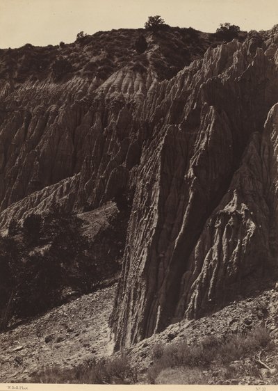 Regnskulptur, Salt Creek Canon, Utah av William H. Bell