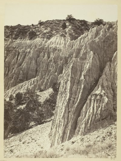 Regnskulptur, Salt Creek Cañon, Utah av William H. Bell