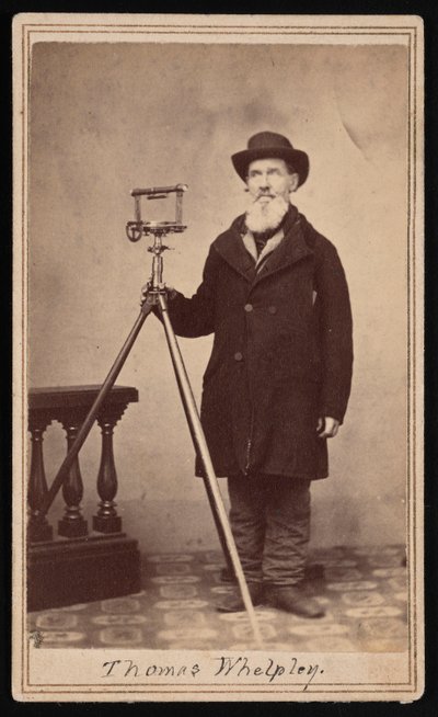 Portrett av Thomas Whelpley 1797-1881, ca 1860-tallet. av William H Bowlsby