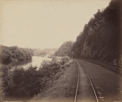 Rockdale Curve, On the Lehigh av William H. Rau
