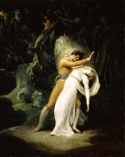 Celadon og Amelia av William Hamilton