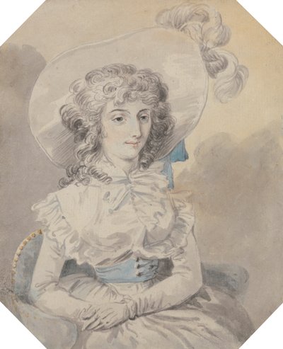 Frøken Charlotte Sandby av William Hamilton