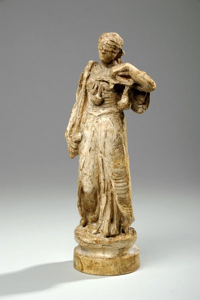 Maquette for a Figure of Justice (gips) av William Hamo Thornycroft