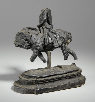 Maquette for en rytterstatue av Edward I, ca. 1893 (plasticine) av William Hamo Thornycroft
