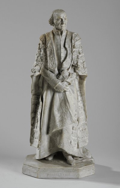 Maquette for statuen av William Ewart Gladstone på The Strand, London, ca. 1905 av William Hamo Thornycroft