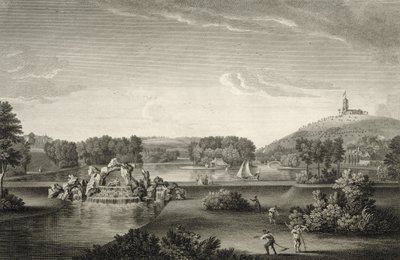 West Wycombe Park, gravert av William Woollett (1735-85) av William Hannan