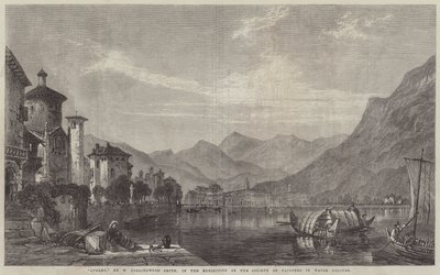 Lugano av William Harding Collingwood-Smith