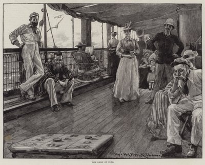 Livet til sjøs på en australsk rutebåt av William Hatherell