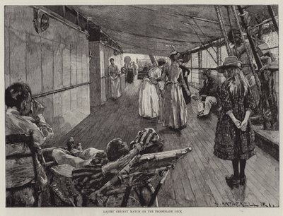 Livet til sjøs på en australsk rutebåt av William Hatherell