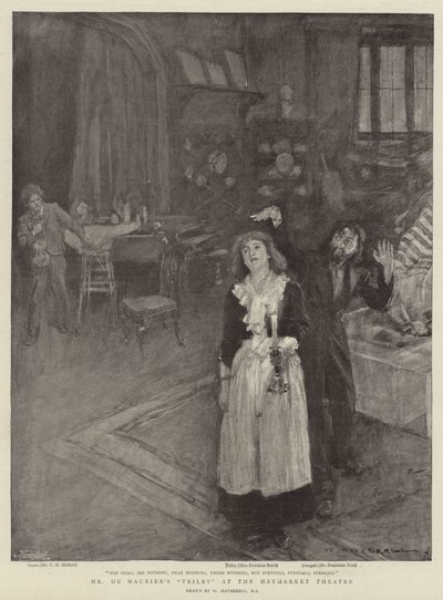 Mr Du Mauriers Trilby på Haymarket Theatre av William Hatherell