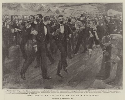 Off Duty, en hjemme om bord på et slagskip av William Hatherell