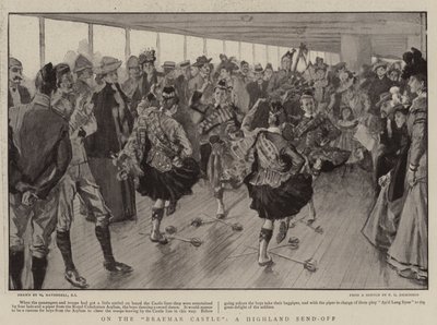 På Braemar Castle, en Highland Send-off av William Hatherell
