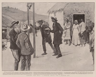 Ringing the Bell, en smal barbering for en innfødt spion av William Hatherell