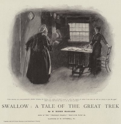 Swallow, A Tale of the Great Trek av William Hatherell