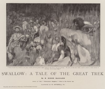 Swallow, A Tale of the Great Trek av William Hatherell