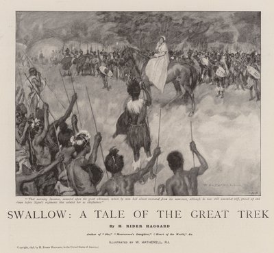 Swallow, A Tale of the Great Trek av William Hatherell