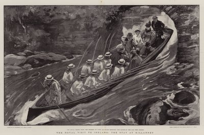 Det kongelige besøket til Irland, oppholdet på Killarney av William Hatherell