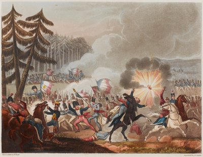 Slaget ved Barrosa 5. mars 1811, gravert av J.C. Stadler, utgitt 1818 (akvatint) av William Heath