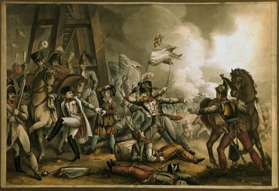Every Man for Himself, gravert av Thomas Sutherland, 1816 (farget akvatint) av William Heath
