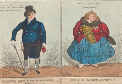Herr George King, tilsynsmann for sognet / et av medlemmene i Select Vestry av William Heath