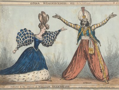 Operaminner: Desdemona og Othello av William Heath