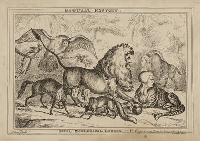 Royal Zoological Garden, publisert 15. desember av William Heath