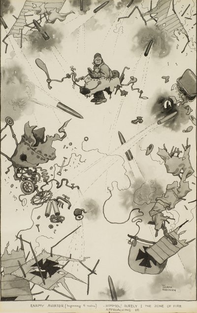 En fin konklusjon, ca. 1918 av William Heath Robinson