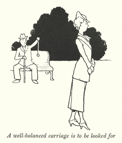 En velbalansert vogn er å se etter (litho) av William Heath Robinson