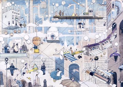 Luftliv av William Heath Robinson