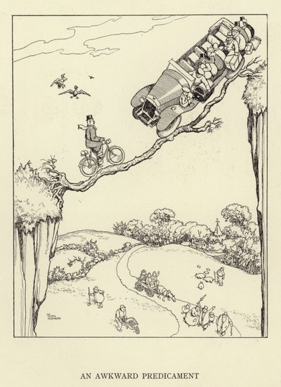 En vanskelig knipe av William Heath Robinson