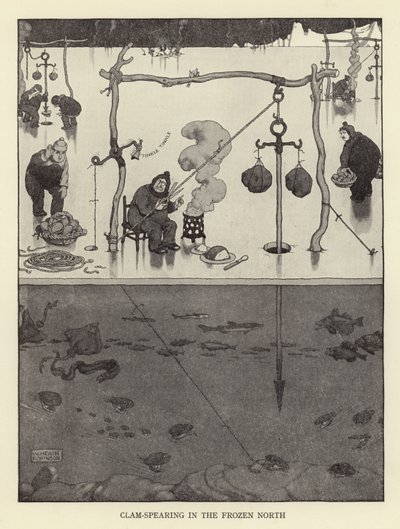 Muslingspyd i det frosne nord av William Heath Robinson