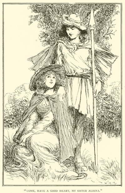 Kom, ha et godt hjerte, min søster Aliens av William Heath Robinson