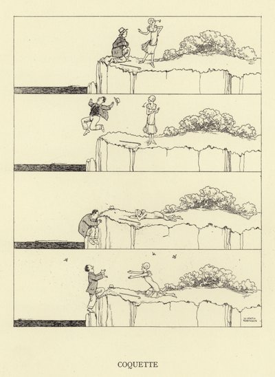 Coquette av William Heath Robinson