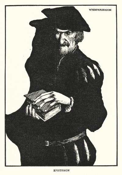 Epistemon (litho) av William Heath Robinson