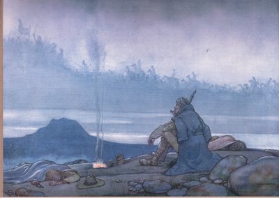 Følg etter-følge etter-for innhøstingen er sydd av William Heath Robinson