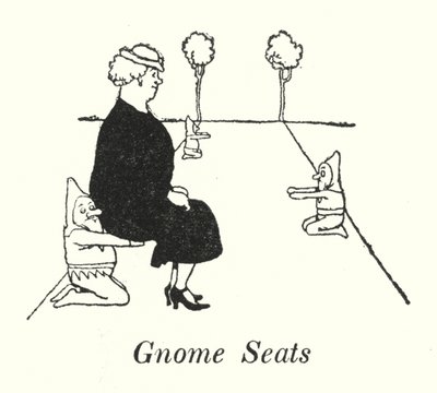 Gnome-seter (litho) av William Heath Robinson