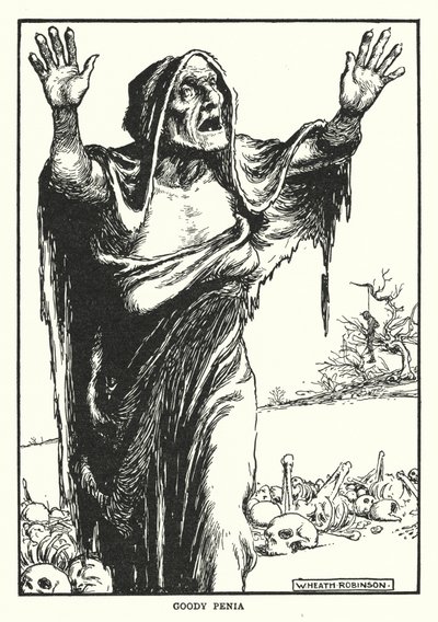 Goody Penia (litho) av William Heath Robinson