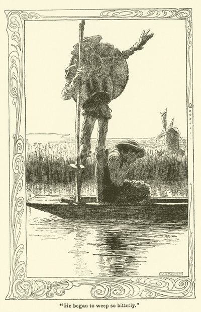 Illustrasjon for Don Quixote (litho) av William Heath Robinson